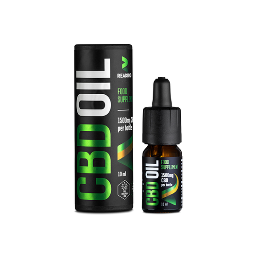 Reakiro 1500mg CBD Oil 15% Full Spectrum - 10ml (BUY 1 GET 1 FREE) | Reakiro | Hall of Vape |  | CBD Products