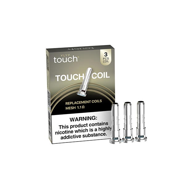 VLYP Touch Replacement Coils 3 Per Pack (1.1Ohm) | VLYP | Hall of Vape |  | Vaping Products