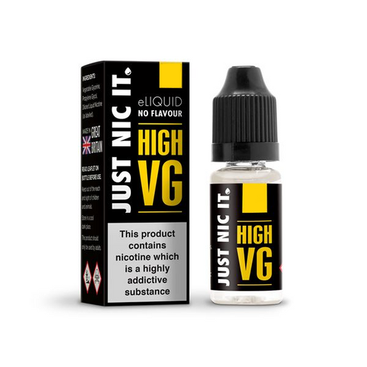 18mg Just Nic It Black Edition Nic Shot 10ml (80VG/20PG) | Just Nic It | Hall of Vape |  | Vaping Products