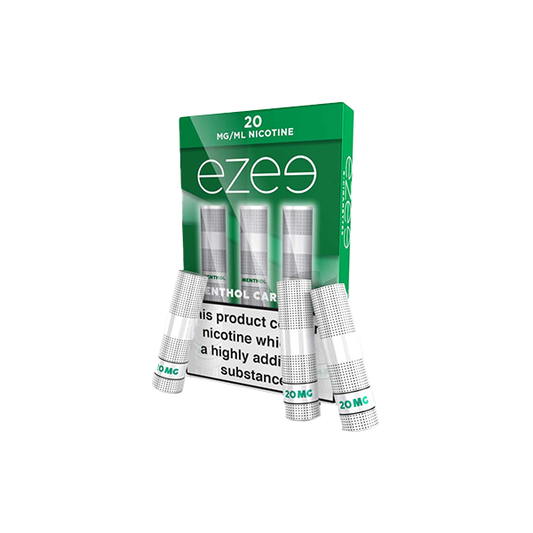 20mg Ezee E-cigarette Cartridges Menthol 1050 Puffs | Ezee | Hall of Vape |  | Vaping Products