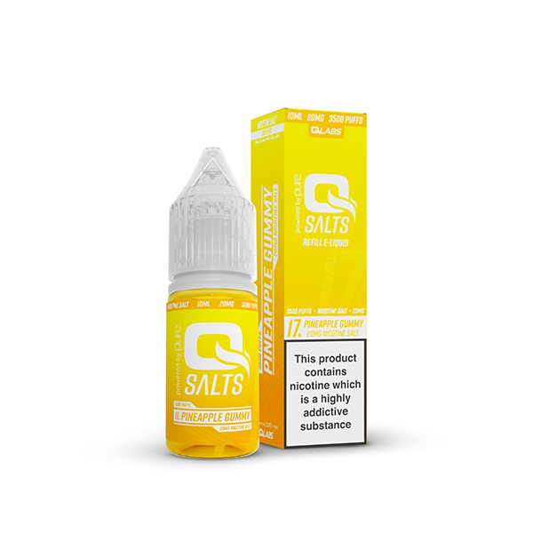 10mg Q Salts Nic Salts 10ml (50VG/50PG) | Q Salts | Hall of Vape |  | Vaping Products