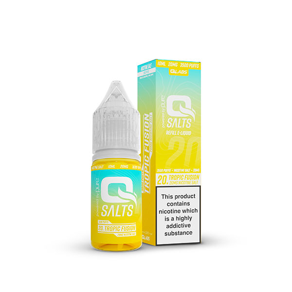 10mg Q Salts Nic Salts 10ml (50VG/50PG) | Q Salts | Hall of Vape |  | Vaping Products