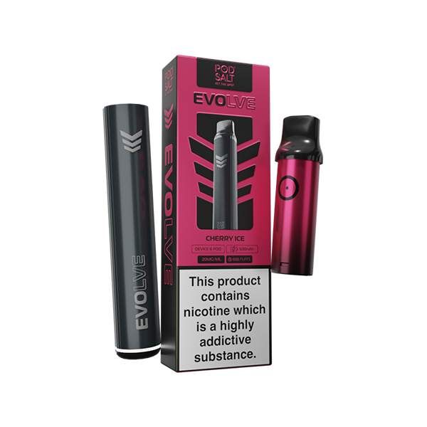 20mg Pod Salt Evolve Pen Starter Kit  600 Puff | Pod Salt | Hall of Vape |  | Vaping Products