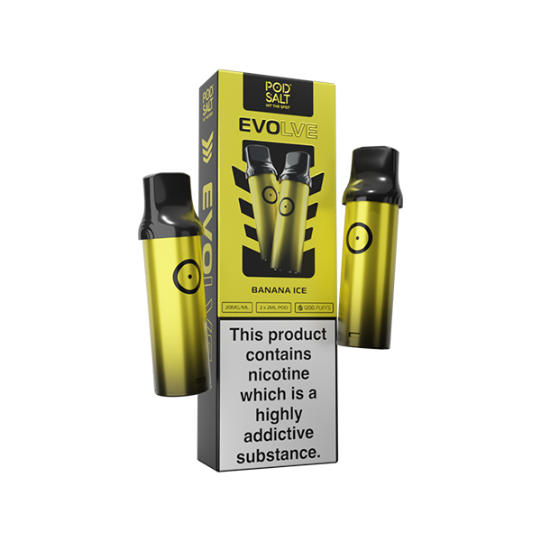 20mg Pod Salt Evolve Pods 2ml - 600 Puffs | Pod Salt | Hall of Vape |  | Vaping Products