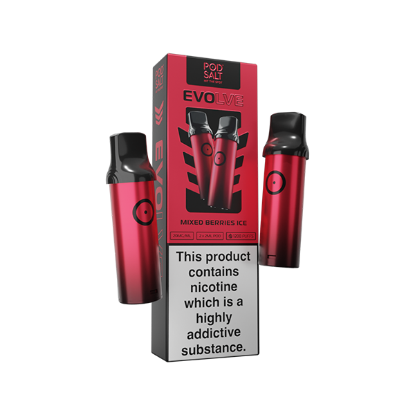 20mg Pod Salt Evolve Pods 2ml - 600 Puffs