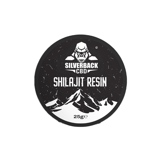 Silverback CBD Shilajit Resin 25g | Silverback CBD | Hall of Vape |  | Nootropics & Supplements