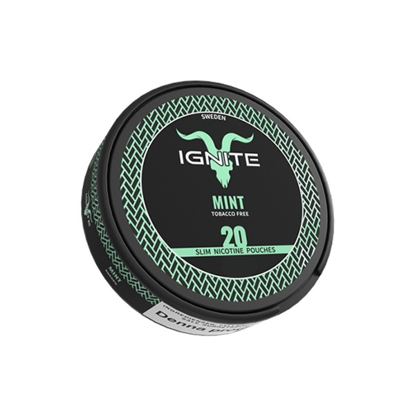 20mg Ignite Mint Slim Nicotine Pouches - 20 Pouches | IGNITE | Hall of Vape |  | Smoking Products