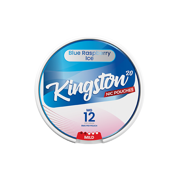 12mg Kingston Nicotine Pouches - 20 Pouches