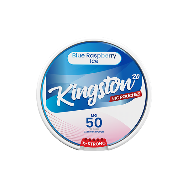 50mg Kingston Nicotine Pouches - 20 Pouches | Kingston | Hall of Vape |  | Smoking Products