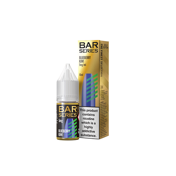 5mg Bar Series Gold Edition Nic Salt 10ml (50VG/50PG) | Bar Series | Hall of Vape |  | Vaping Products