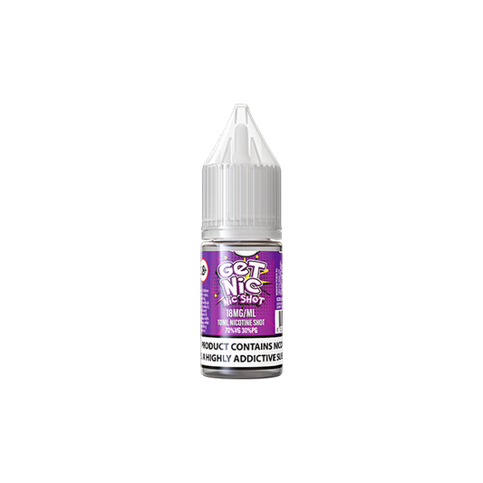 18mg Get Nic Nic Shot 10ml (70VG/30PG) | Get Nic | Hall of Vape |  | Vaping Products