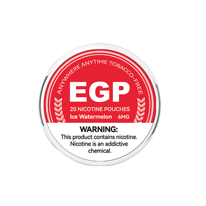 6mg EGP Nicotine Pouches - 20 Pouches | EGP | Hall of Vape |  | Smoking Products