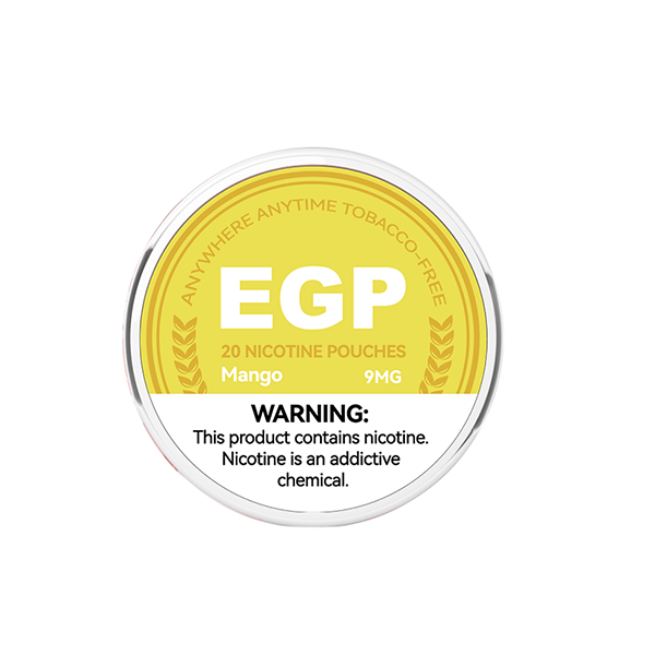 9mg EGP Nicotine Pouches - 20 Pouches | EGP | Hall of Vape |  | Smoking Products