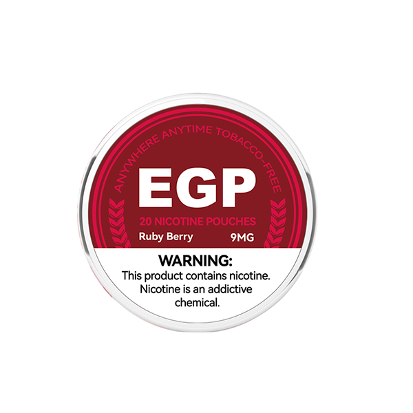 9mg EGP Nicotine Pouches - 20 Pouches | EGP | Hall of Vape |  | Smoking Products