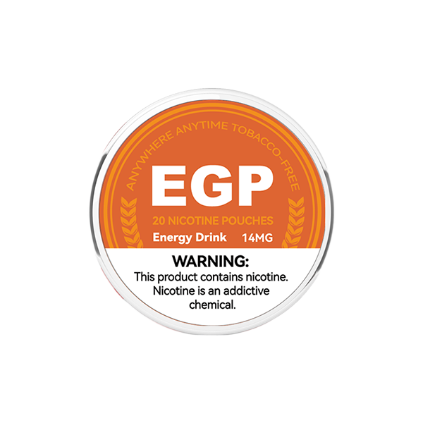 14mg EGP Nicotine Pouches - 20 Pouches | EGP | Hall of Vape |  | Smoking Products