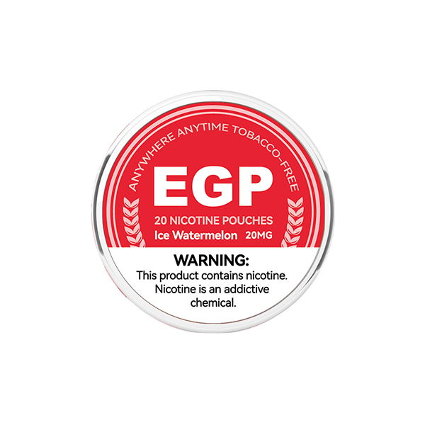 20mg EGP Nicotine Pouches - 20 Pouches | EGP | Hall of Vape |  | Smoking Products