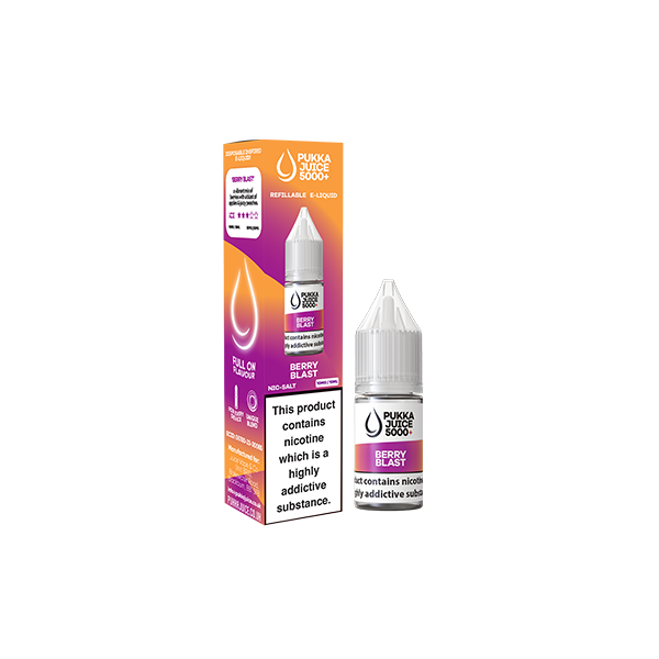 20mg Pukka Juice 5000+ 10ml Nic Salt (50VG/50PG) | Pukka Juice | Hall of Vape |  | Vaping Products