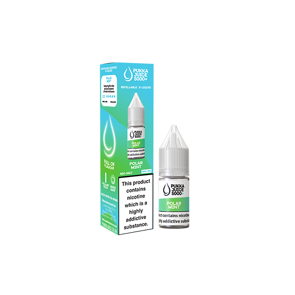 20mg Pukka Juice 5000+ 10ml Nic Salt (50VG/50PG)