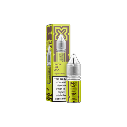 5mg Pod Salt Nexus 10ml Nic Salt (50VG/50PG) | Pod Salt | Hall of Vape |  | Vaping Products