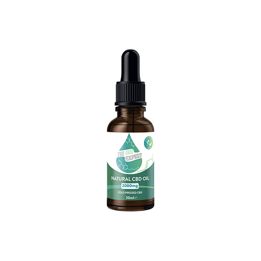 The CBD Expert 2000mg Cold Pressed CBD Oil 30ml | The CBD Expert | Hall of Vape |  | CBD Products