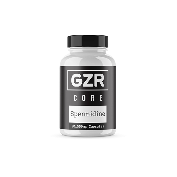 GZR 500mg Spermidine Capsules - 30 Capsules | GZR | Hall of Vape |  | Nootropics & Supplements