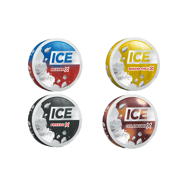 38mg Ice Nicotine Pouches - 20 Pouches | Ice | Hall of Vape |  | Smoking Products