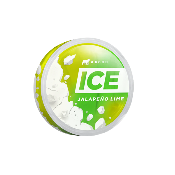 12mg Ice Jalapeno Lime Nicotine Pouches - 20 Pouches | Ice | Hall of Vape |  | Smoking Products