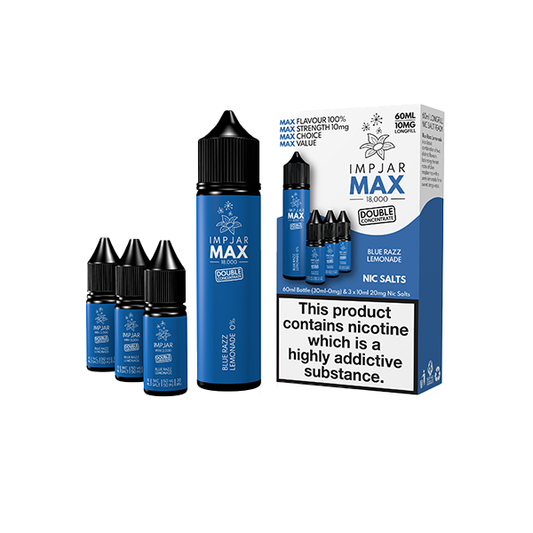 Imp Jar Max 60ml Longfill Includes 3x 20mg Nic Salts | Imp Jar | Hall of Vape |  | Vaping Products