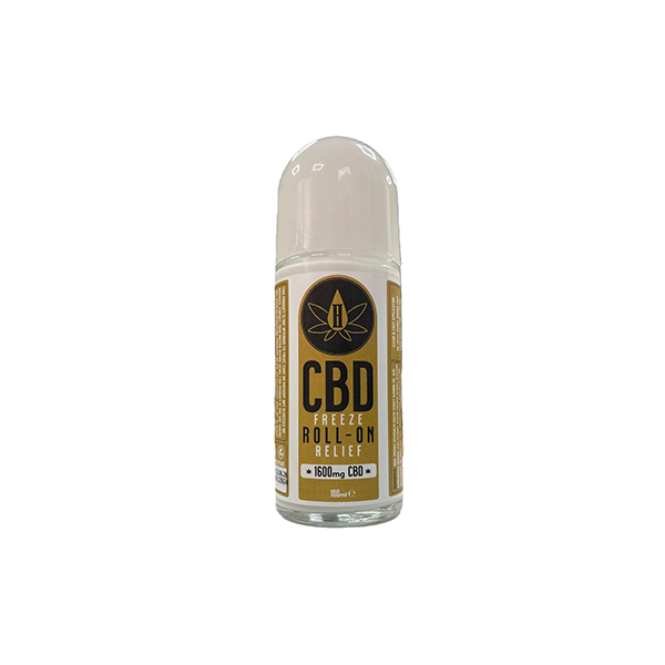 HEMPHASIZE CBD 1600mg Freeze Roll On Relief - 100ml | Hemphasize | Hall of Vape |  | CBD Products