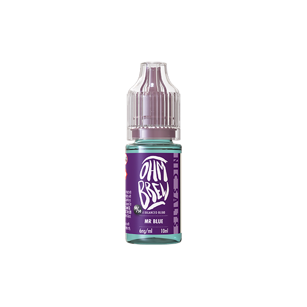 12mg Ohm Brew Balanced Blend 10ml Nic Salts (50VG/50PG) | Ohm Brew | Hall of Vape |  | Vaping Products