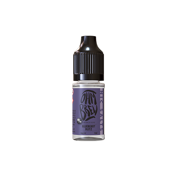 12mg Ohm Brew Balanced Blend 10ml Nic Salts (50VG/50PG)