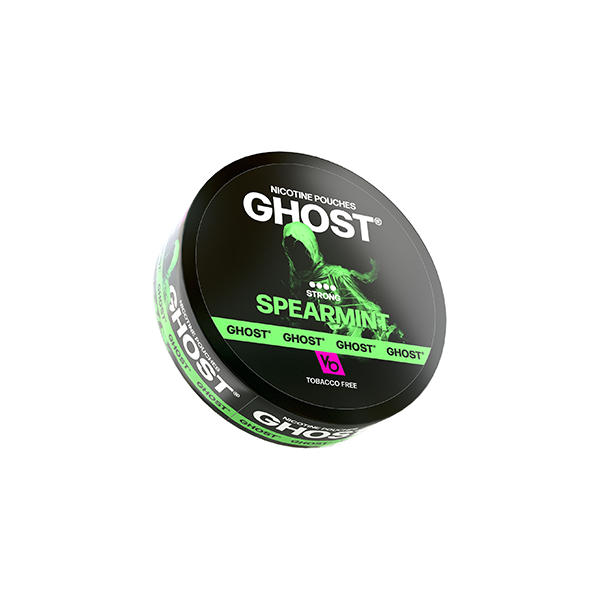 25mg Ghost Strong Nicotine Pouches - 20 Pouches | Ghost | Hall of Vape |  | Smoking Products