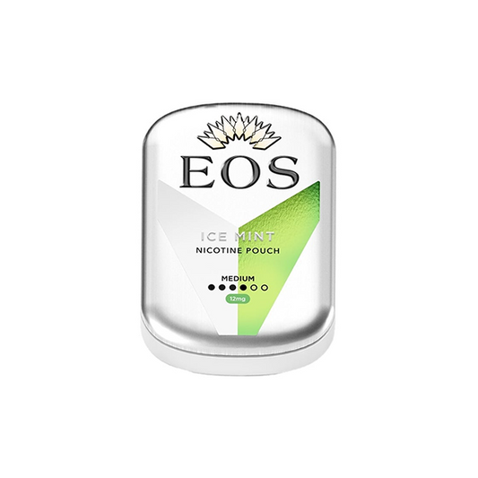 EOS 12mg Medium Nicotine pouches - 20 Pouches | EOS | Hall of Vape |  | Smoking Products