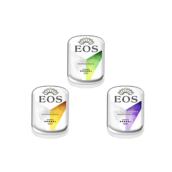 EOS 15mg Strong Nicotine pouches - 20 Pouches | EOS | Hall of Vape |  | Smoking Products