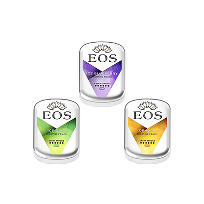 EOS 20mg Extra Strong Nicotine pouches - 20 Pouches | EOS | Hall of Vape |  | Smoking Products