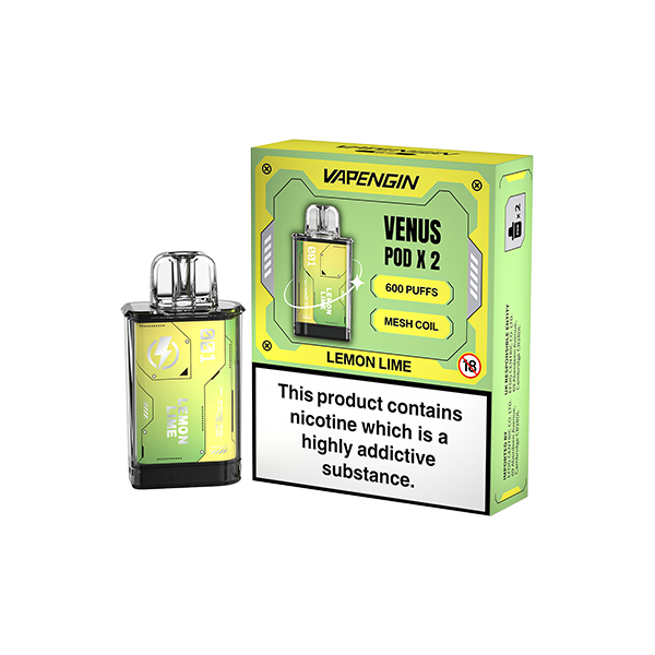 20mg Vapengin Venus Prefilled Pods 1200 Puffs | Vapengin | Hall of Vape |  | Vaping Products