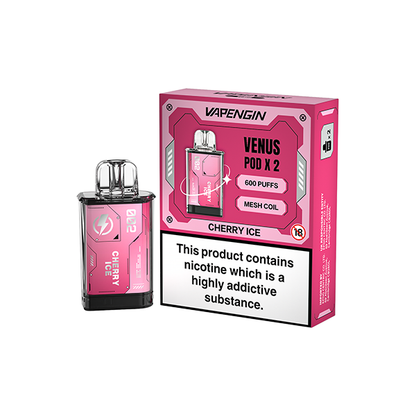 20mg Vapengin Venus Prefilled Pods 1200 Puffs | Vapengin | Hall of Vape |  | Vaping Products