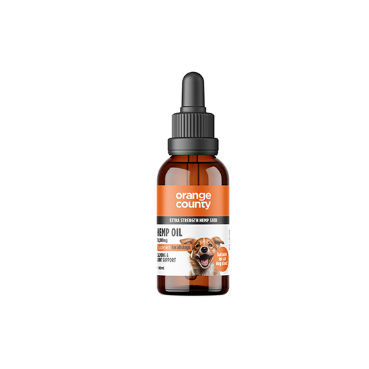 Orange County 30000mg Pet Calming Hemp Seed Oil 30ml | Orange County | Hall of Vape |  | CBD Products