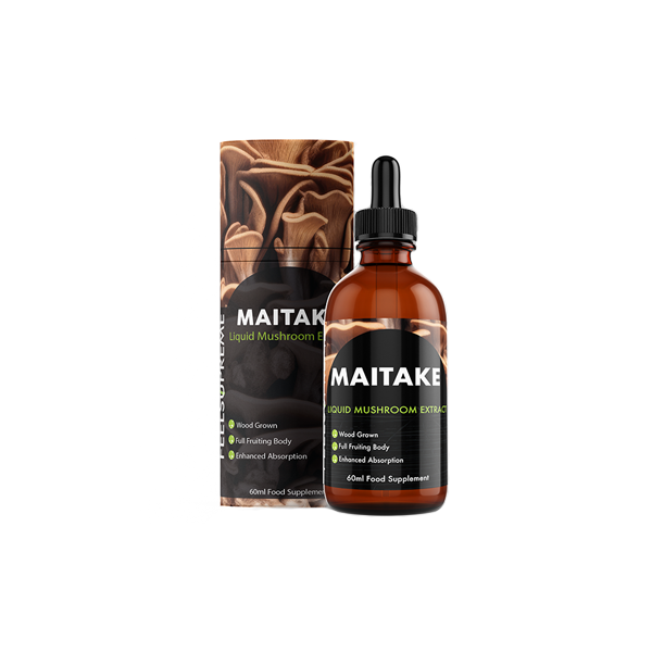 Feel Supreme Maitake Mushroom Liquid 60ml | Feel Supreme | Hall of Vape |  | Nootropics & Supplements