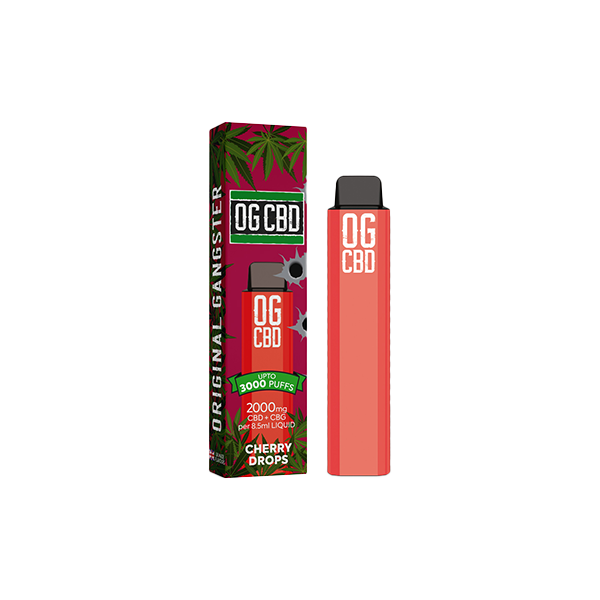 Darwin CBD OG CBD 2000mg Disposable Vape 3000 Puffs | Darwin | Hall of Vape |  | CBD Products