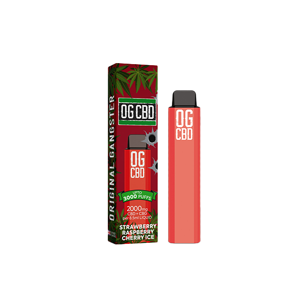 Darwin CBD OG CBD 2000mg Disposable Vape 3000 Puffs | Darwin | Hall of Vape |  | CBD Products