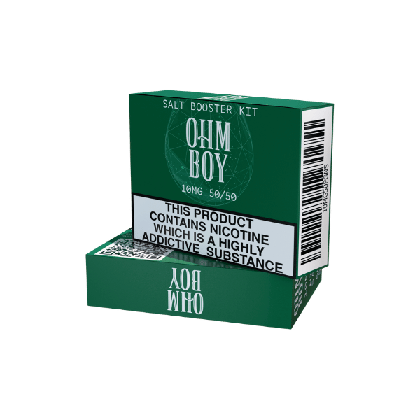 10mg Ohm Boy Longfill Booster Kit Nicotine Salts (50VG/50PG) | Ohm Boy | Hall of Vape |  | Vaping Products