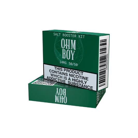 14mg Ohm Boy Longfill Booster Kit Nicotine Salt (50VG/50PG) | Ohm Boy | Hall of Vape |  | Vaping Products