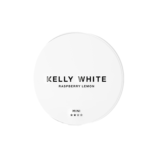 8mg Kelly White Mini Medium Raspberry Lemon Nicotine Pouches - 20 Pouches | Kelly White | Hall of Vape |  | Smoking Products