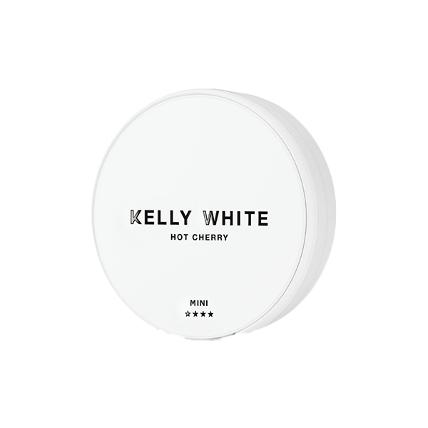 16mg Kelly White Mini Medium Hot Cherry Nicotine Pouches - 20 Pouches | Kelly White | Hall of Vape |  | Smoking Products