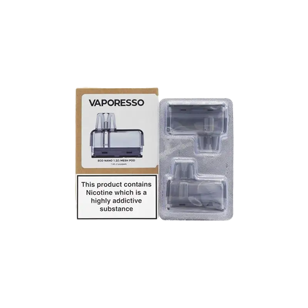 Vaporesso Eco Nano Replacement Pod (0.8Ω/1.2Ω) | Vaporesso | Hall of Vape |  | Vaping Products