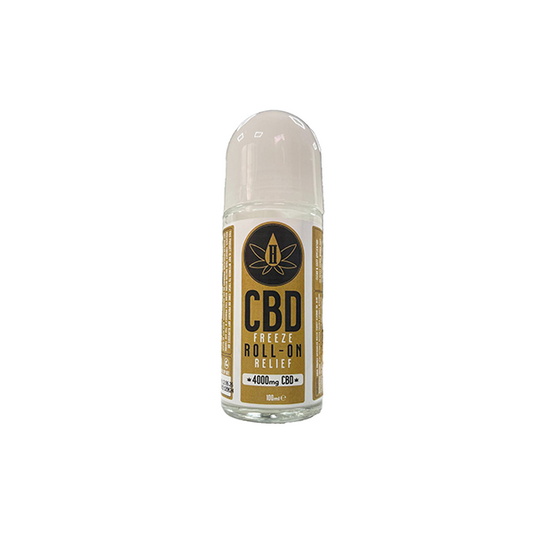 HEMPHASIZE CBD 4000mg Freeze Roll On Relief - 100ml | Hemphasize | Hall of Vape |  | CBD Products