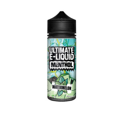 Ultimate E-liquid Menthol by Ultimate Puff 100ml Shortfill 0mg (70VG/30PG) | Ultimate E-liquid | Hall of Vape |  | Vaping Products