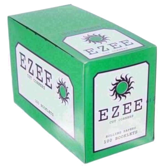 Ezee Green Cut Corner Standard Rolling Papers | Ezee Papers | Hall of Vape |  | Smoking Products