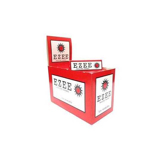 100  Ezee Red Cut Corner Regular Rolling Papers | Ezee Papers | Hall of Vape |  | Smoking Products